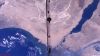 Le canal de Suez-La Terre vue depuis ISS-
